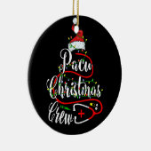 Pacu-kerstcadeautjes voor zuster-kerstpersoneel keramisch ornament (Rechts)