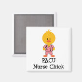 PACU Nurse Chick Magnet (Recto/Verso)