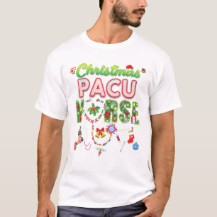 PACU Nurse Pine Tree Ornament T-shirt