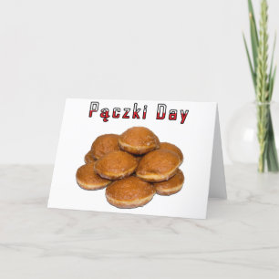 Paczki Day Kaart
