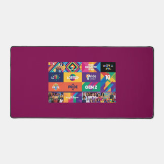 Pad de souris d'ordinateur LGBTQ+ & Gen Z par Shel