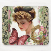 Pad de souris pour femme victorienne ! Tapis de so (Devant)