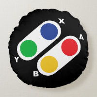 Pad du contrôleur de jeu vidéo Coussin ronde Gamer