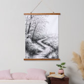 Pad Hangend Wandkleed (Slaapkamer)