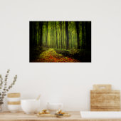 Pad in Bossen Poster (Keuken)