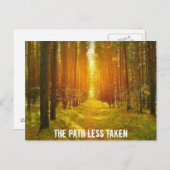 Pad in de Bossen Briefkaart (Voorkant / Achterkant)