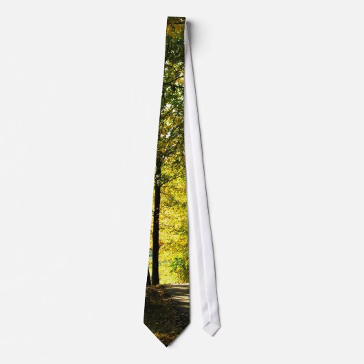 Pad in de Bossen Necktie Stropdas (Voorkant)