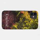 Pad in het Woodlands iPhone Case (Achterkant (horizontaal))