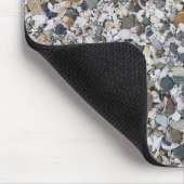 Pad met Afbeelding van stenen Muismat (Hoek)