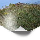 Pad naar de Beach foto afdrukken Afdruk (Hoek)