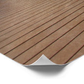 Pad naar de zon. Oneloa Beach. Maui. Poster (Hoek)