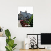 Pad naar Goodhart Hall op Bryn Mawr College Poster (Thuiskantoor)