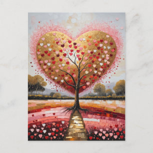 Pad naar het hart feestdagenkaart