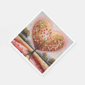 Pad naar het hart servet (Hoek)