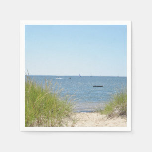 Pad naar het strand servet