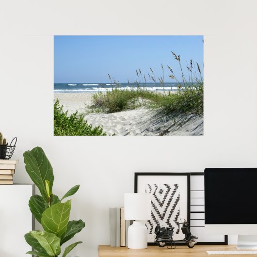 Pad naar het Zee Poster (Thuiskantoor)