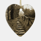 Pad naar licht keramisch ornament (Rechts)