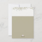 Pad naar Morgen Bereavement Hartelijk dank Bedankkaart (Achterkant)