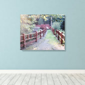 Pad onbekend canvas afdruk (Insitu (Houten vloer))