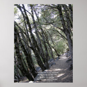 Pad Poster met Psalm 119:32