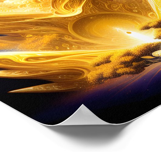 Pad tussen het Poster Trees (Hoek)