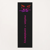Pad van de Platte Voet Yogamat (Voorkant)