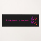Pad van de Platte Voet Yogamat (Voorkant (horizontaal))