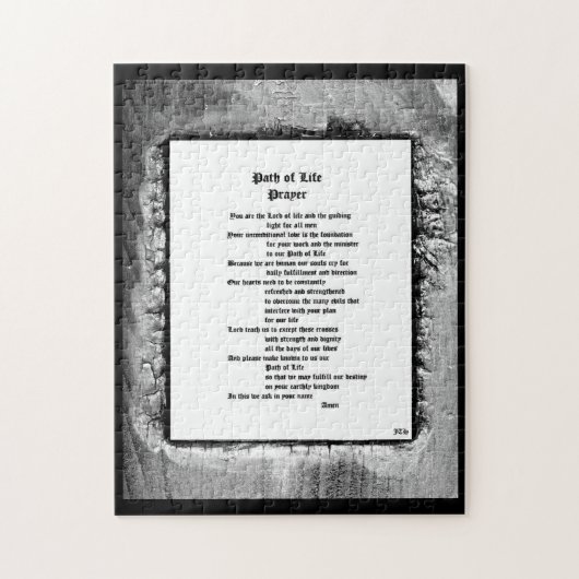 Pad van Life Prayer Legpuzzel (Verticaal)