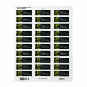 Pad van Silver Falls Etiket (Full Sheet)