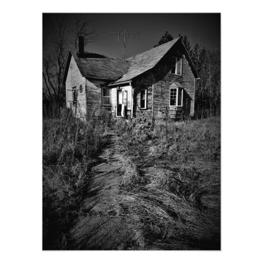 "Pad van vertrek" Foto Afdruk (Voorkant)