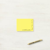 Pad Yellow Post-it® Notes (Op bureau)