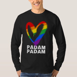 Padam Padam - LGBTQ+ Pride Month - Heartbeat Padam T-shirt
