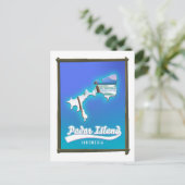 Padar eiland Indonesië Feestdagenkaart (Staand voorkant)