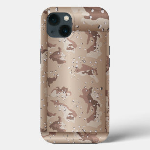 Padded Desert Camo iPhone 13 Hoesje