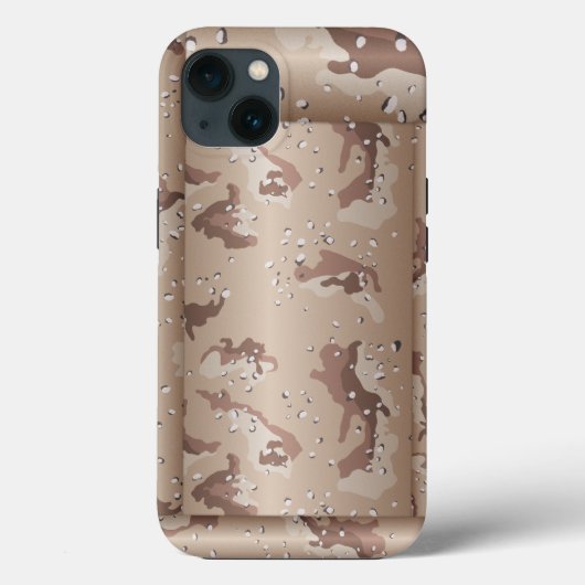 Padded Desert Camo Case-Mate iPhone Case (Achterkant)