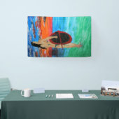 Paddelboarder Spandoek (Beurs)