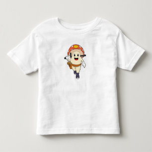 Paddenstoel als politieagent bij de politie kinder shirts