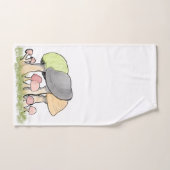 paddenstoel bad handdoek (Handdoek)
