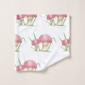 paddenstoel bad handdoek (Wasdoekje)