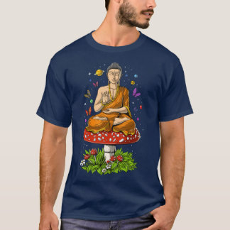 Paddenstoel Boeddha jongen T-shirt