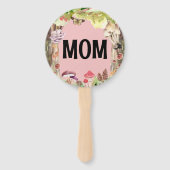 paddenstoel bos Baby shower Game Handwaaier (Voorkant)