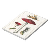 paddenstoel Botanische afdrukken Notitieblok (Gedraaid)