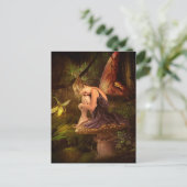 paddenstoel briefkaart (Staand voorkant)