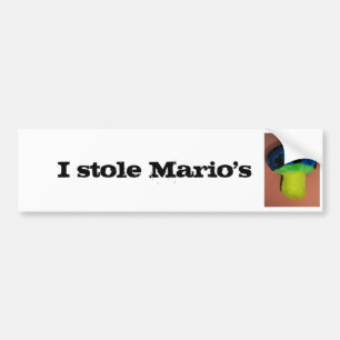 paddenstoel bumpersticker