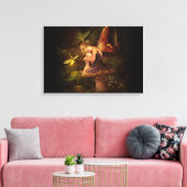 paddenstoel canvas afdruk (Insitu (Woonkamer))
