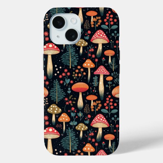 paddenstoel Case-Mate iPhone case (Achterkant)