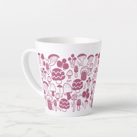 paddenstoel Cherry Latte Mok (Linkerhoek)