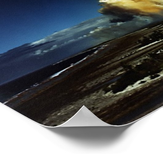 paddenstoel Cloud Poster (Hoek)