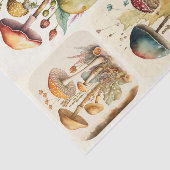 paddenstoel Collage Tissuepapier (Detail)