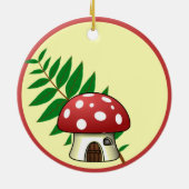 Paddenstoel eerste Ornament thuis (Achterkant)
